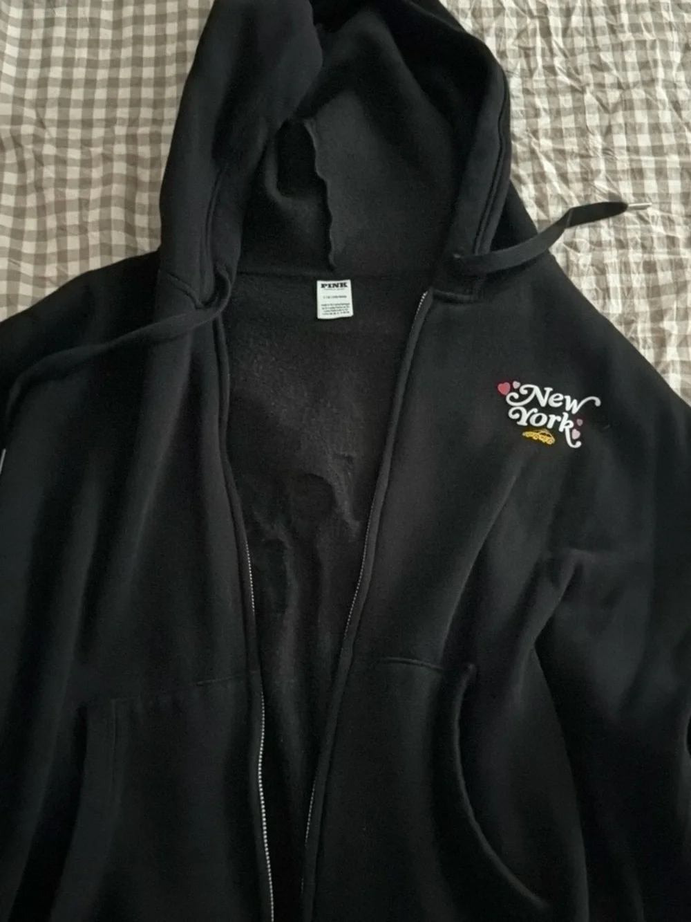 PINK Victorias Secret black hoodie